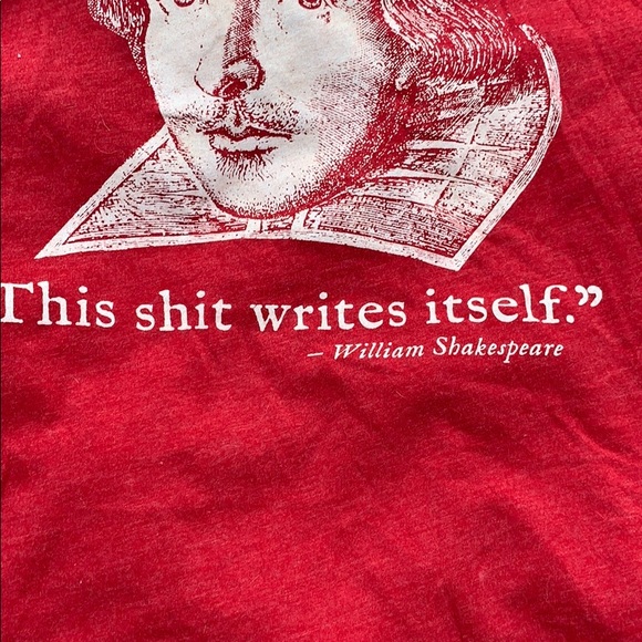 Shakespeare tshirt - Picture 3 of 5